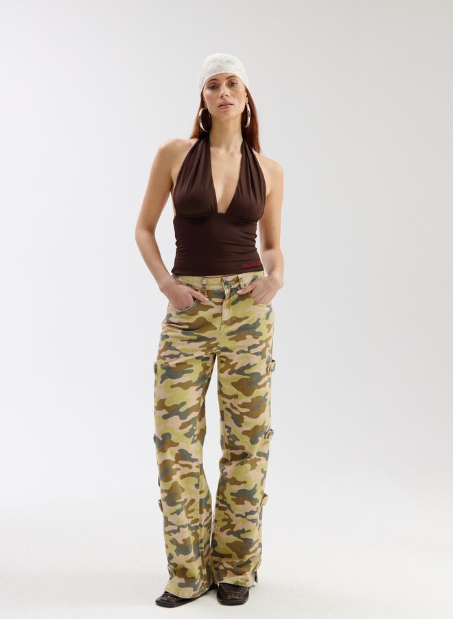 Harper And Yve Top SS6P403 - 1024 Saddle Brow