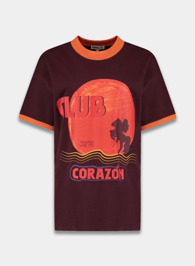 Harper And Yve T-Shirt SS6Y307 - 930 Winetasting