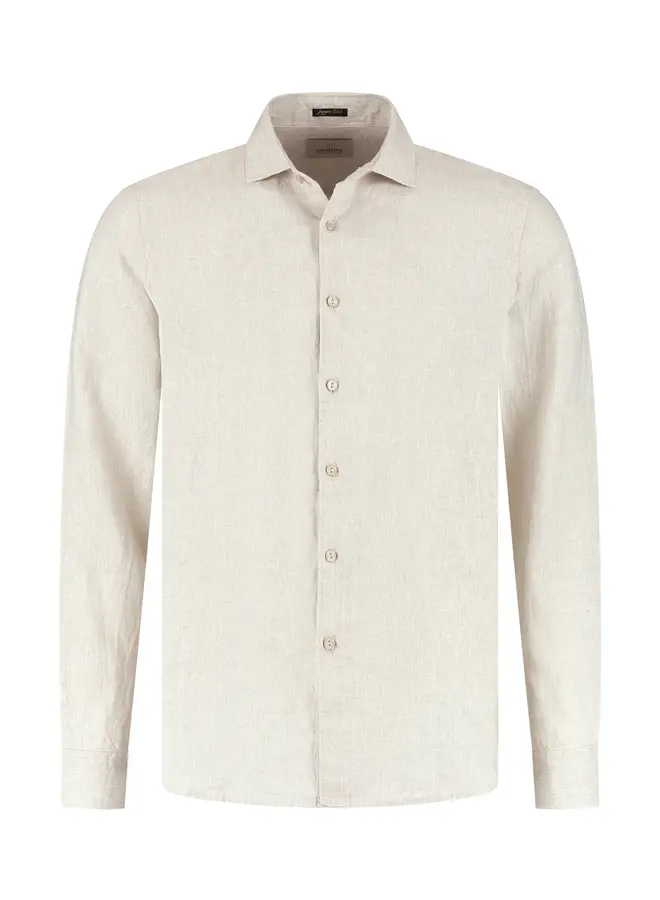 Dstrezzed Shirt Linen 303710 - 253 Sand Melange