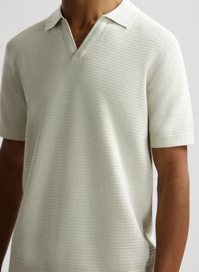 Dstrezzed Polo Kostas 421018 - 107 Silver Birch