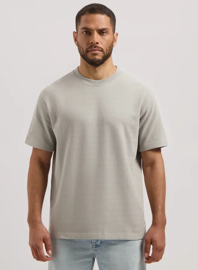 Dstrezzed T-Shirt Lasse 203072 - 831 Ghost Grey