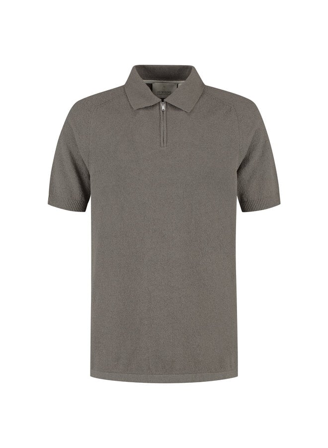 Dstrezzed Polo Pettar 421014-SS26 - 216 Grey Brown