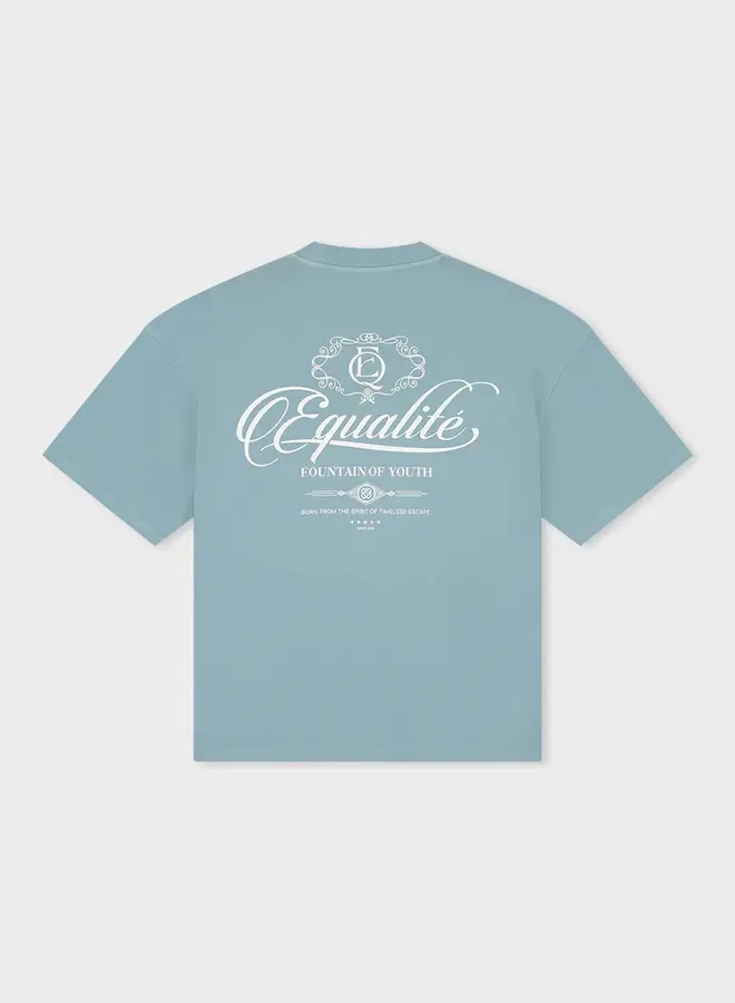 Equalité T-Shirt EQ.26.2.6.11.324 - 324 Washed Light Blue