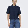 Only Linen Shirt ONLGOA 15363701 - Navy Blazer