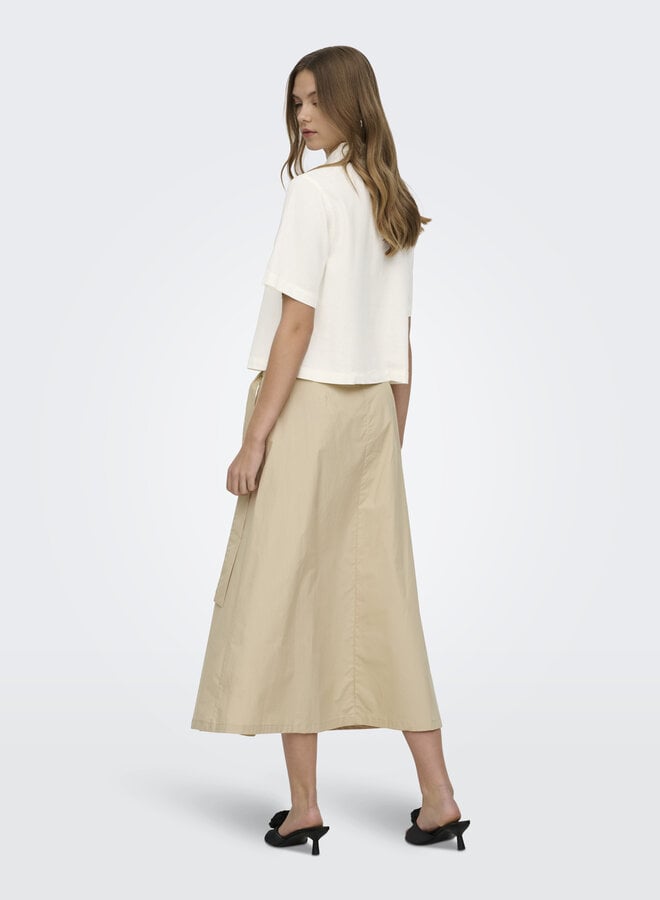 Only Linen Shirt ONLGOA 15363701 - Cloud Dancer