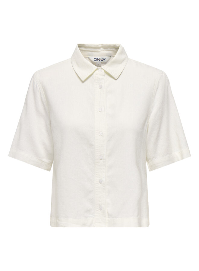 Only Linen Shirt ONLGOA 15363701 - Cloud Dancer