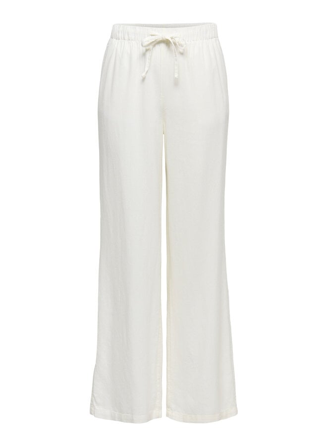Only Linen Broek ONLGOA 15363676 - Cloud Dancer