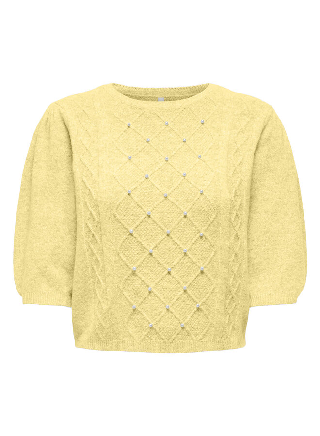 Only Shirtje ONLGLORIA 15366467 - Lemon Meringue