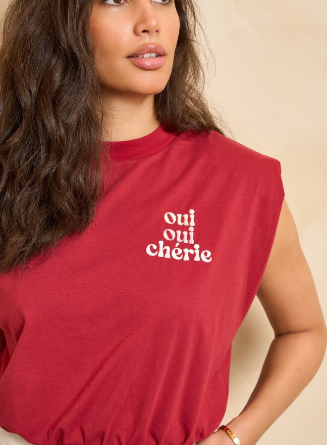 Lofty Manner T-shirt Numi RC07 - 657 Brique Red