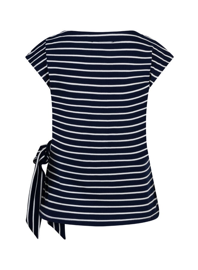 Red button Top Terry SRB4759 - 158 Dark Blue