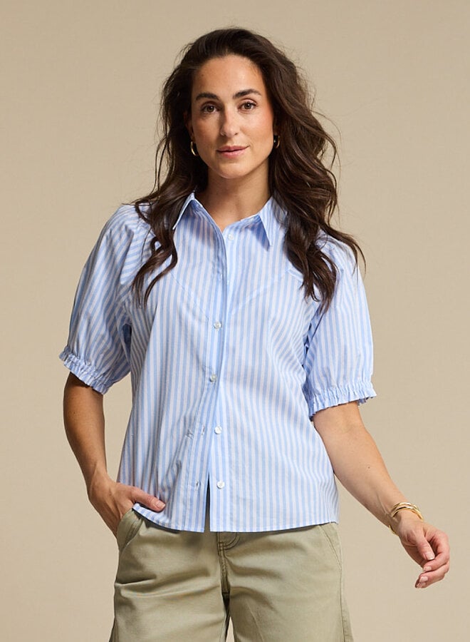 Blouse Victoria SRB4983 - 179 Light Blue