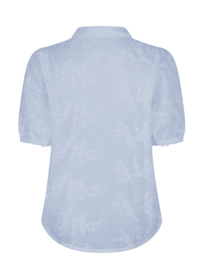 Red Button Blouse Victoria SRB4826 - 179 Light Blue