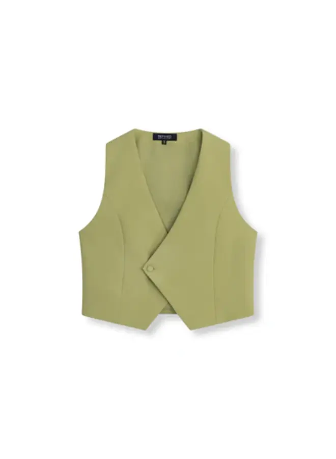 Refined Department Top Lille Waistcoat R2603663963 - 706 Matcha