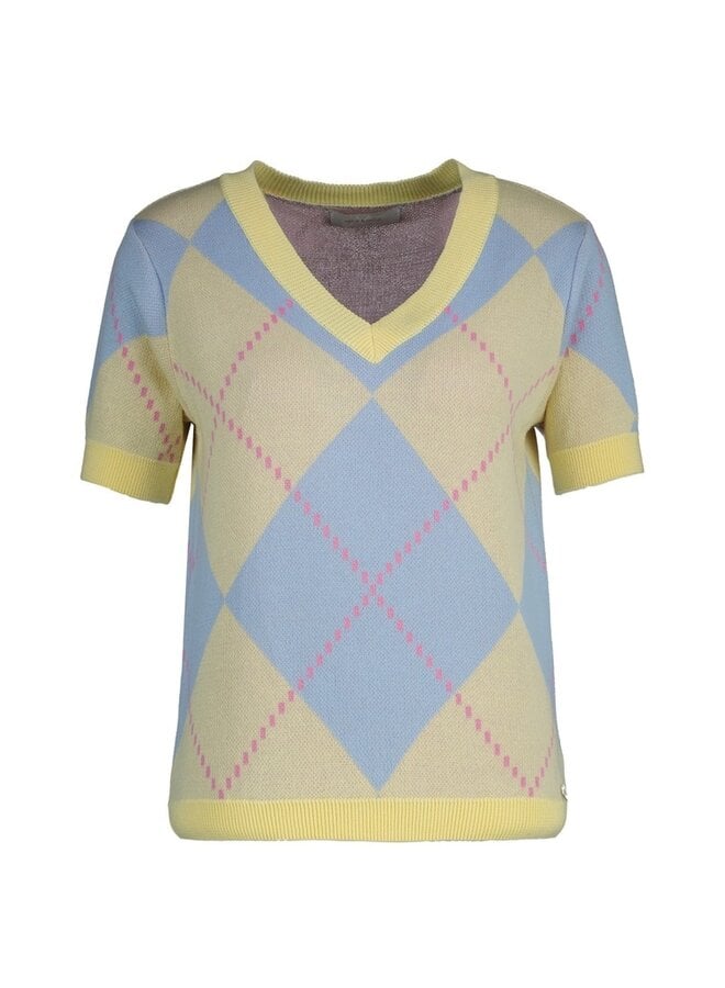 Shirt Janneke A606-SET57 - Yellow