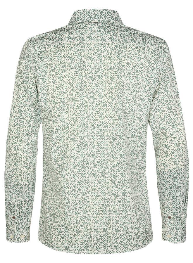 Petrol Overhemd M-1060-SIL403 - 6180 Oil Green