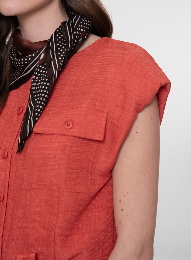 Geisha Blouse 63092-60 - 201 Burned Orange