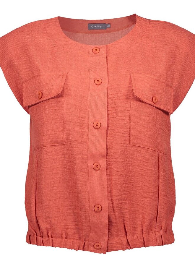 Geisha Blouse 63092-60 - 201 Burned Orange