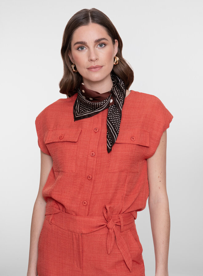 Geisha Blouse 63092-60 - 201 Burned Orange