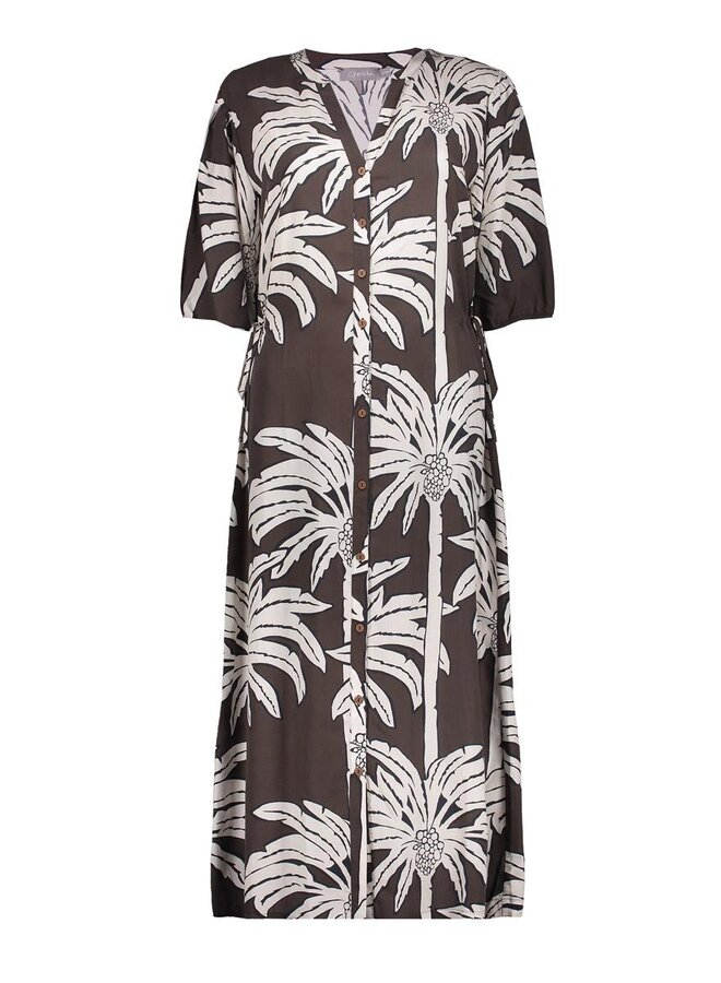 Geisha Jurk 67113-20 - 775 Brown/Off White