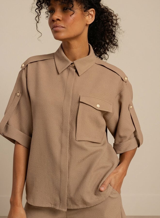 Studio Anneloes Blouse Nellie 13666 - 2200 Latte