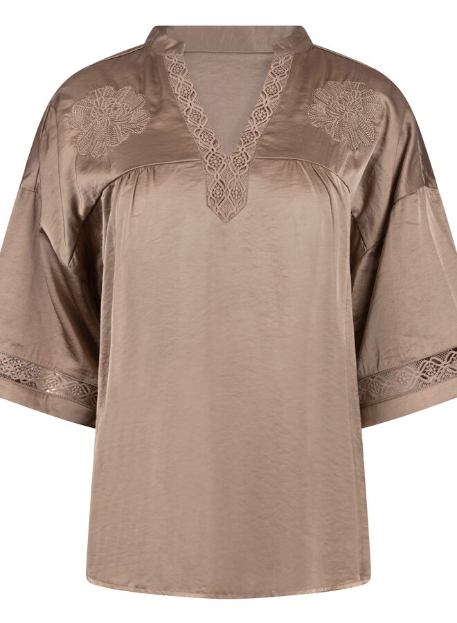 Nukus Blouse Margo NKS01153 - 9 sand