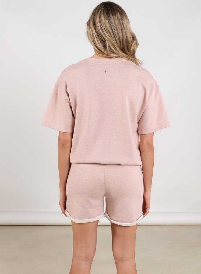 Nukus T-Shirt Lurex NKS03062 - 30 Blush