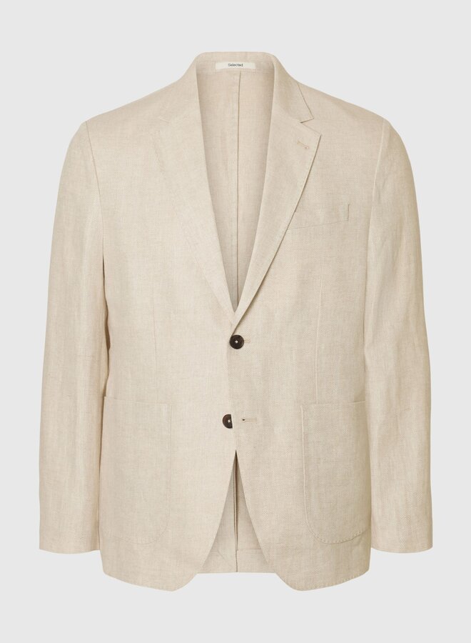 Selected Homme Linnen Blazer 16100183 - Oatmeal