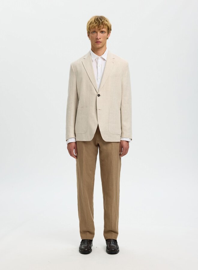 Selected Homme Linnen Blazer 16100183 - Oatmeal