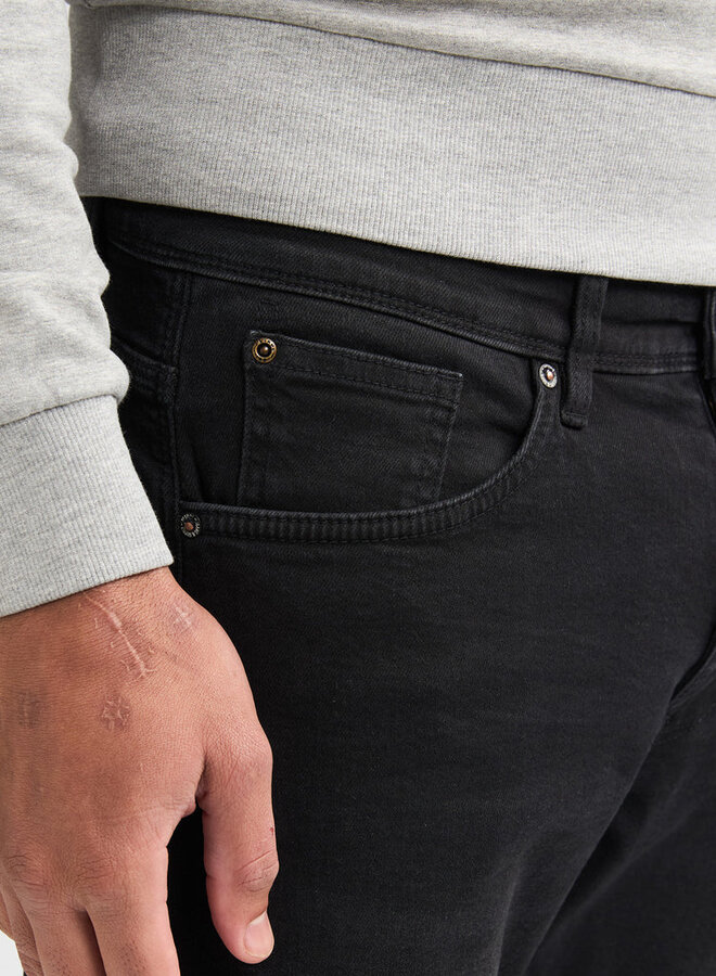 Petrol Tapered Fit Jeans RUSSEL - 9705 Black stone/L30