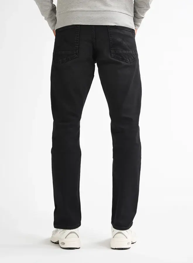 Petrol Tapered Fit Jeans RUSSEL - 9705 Black stone/L30
