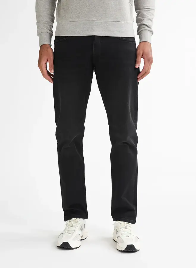 Petrol Tapered Fit Jeans RUSSEL - 9705 Black stone/L30