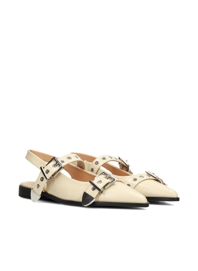 Poelman Slingbacks Julia C24W1901PSH3 - Off White