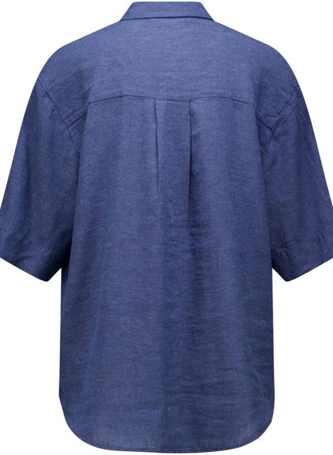 Msch Copenhagen Blouse MSCHViana 19654 - Indigo Melange