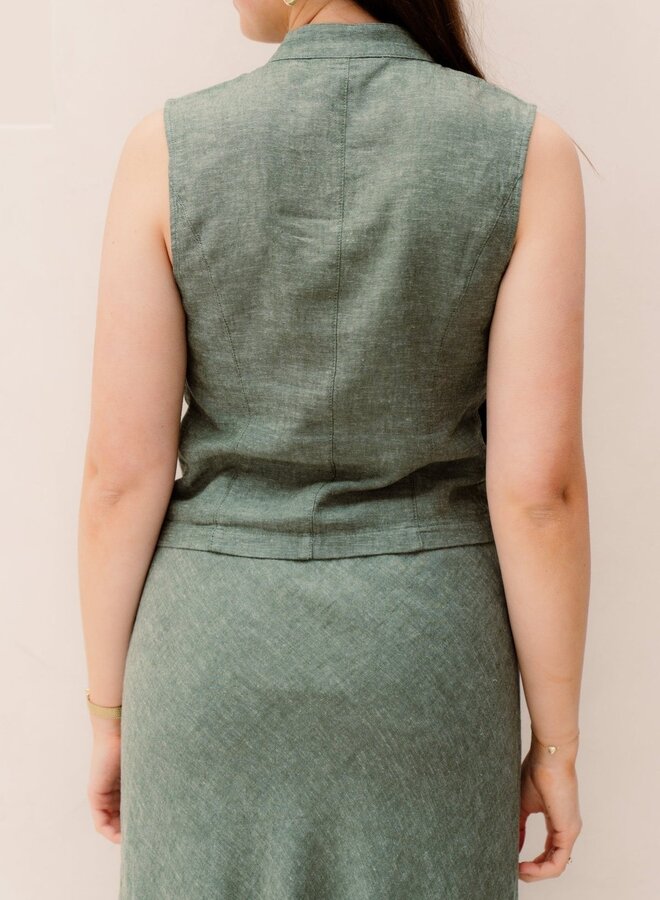 Msch Copenhagen Gilet MSCHViana 19897 - Laurel W Mel