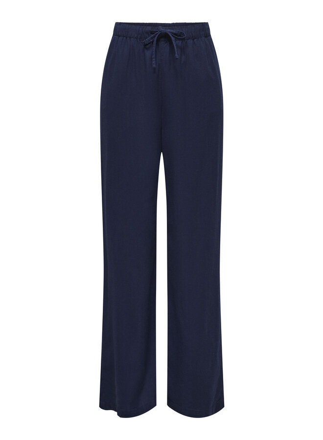 Only Linnen Broek ONLGOA 15363676 - Navy Blazer