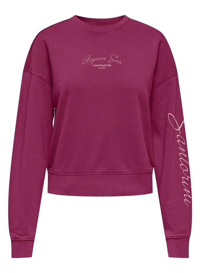 Sweater ONLTABBA 15372426 - Sangria