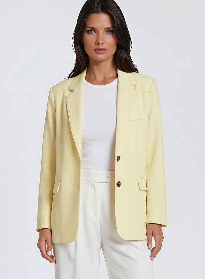 Turquoise by daan Blazer W24737- Geel