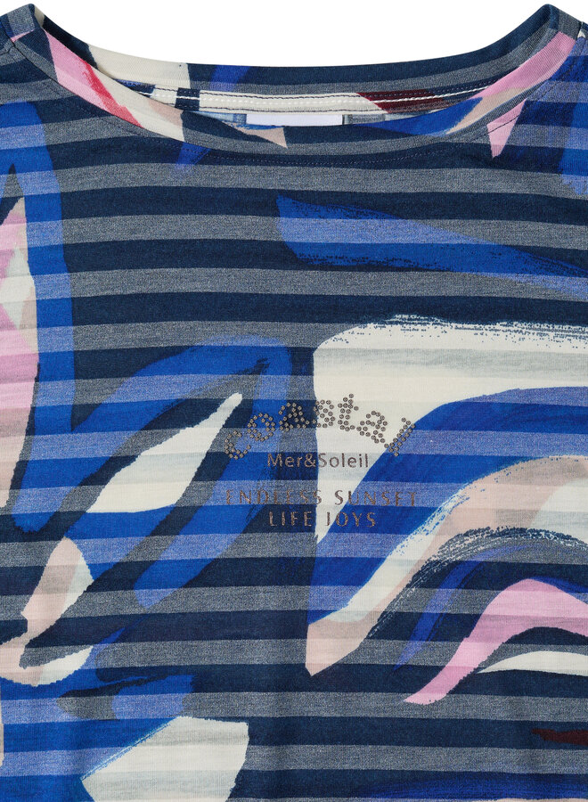 Cecil T-Shirt  325033 - 35512 Universal Blue