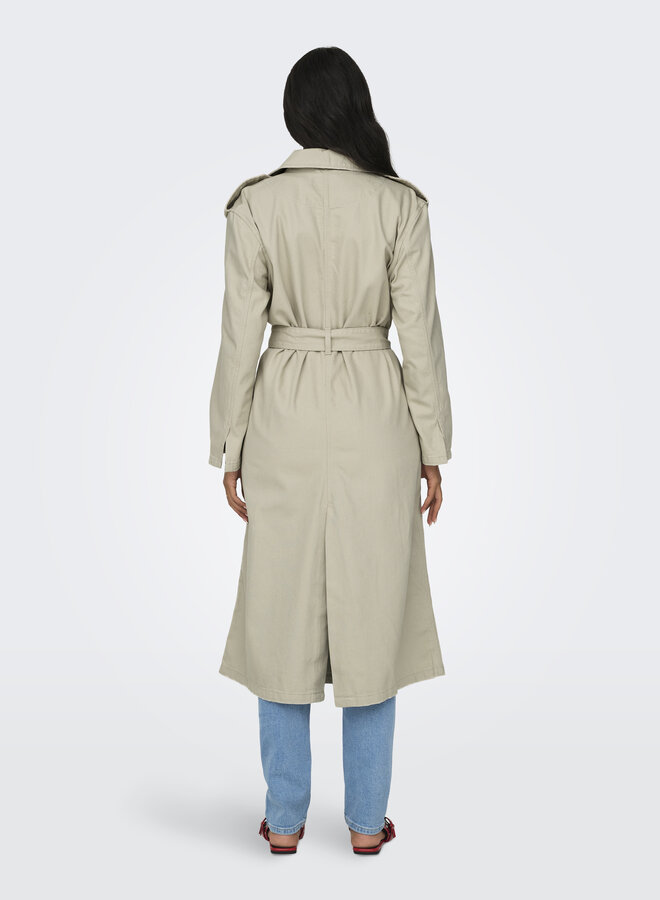 Only Trenchcoat ONLMANILA 15322444 - 4506601 Pumice Stone