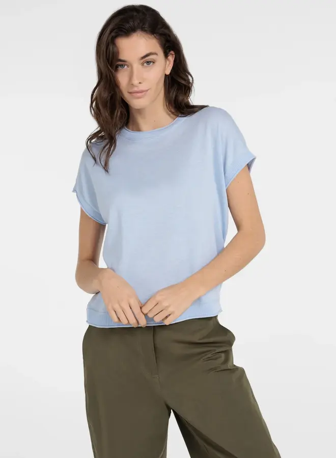 T-Shirt 01-000580-604 - 990732 Light Blue Melange