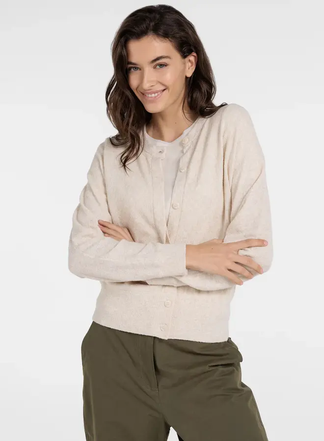 Vest 01-010156-604 - 990582 Creme Beige Melange