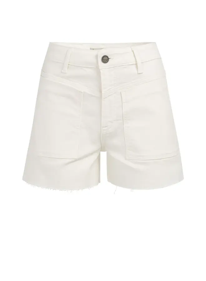 Yaya Denim Short 01-321030-604 - 99059 White Denim