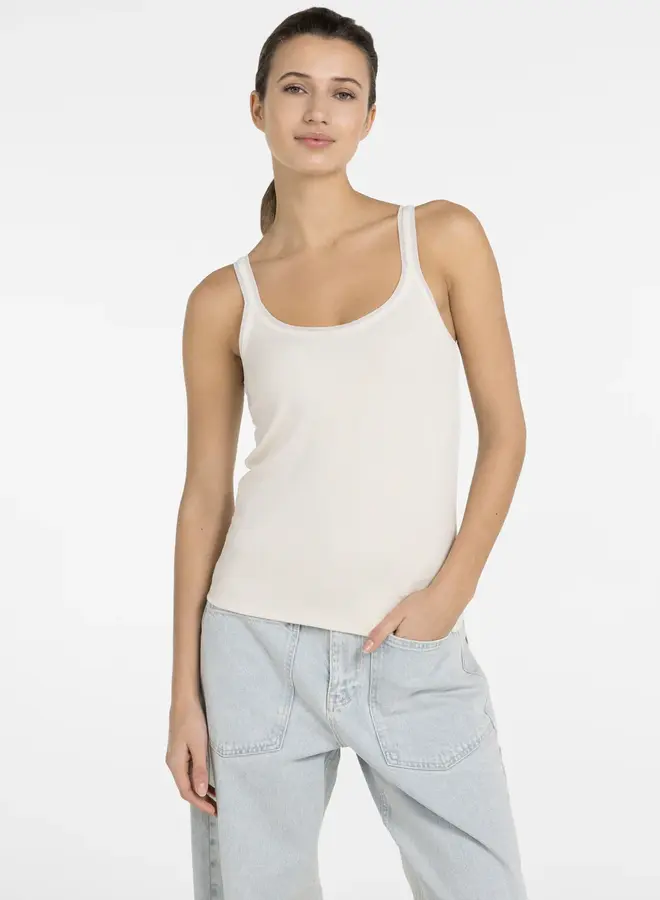 Tank Top 01-729053-604 - 99058 Creme Beige