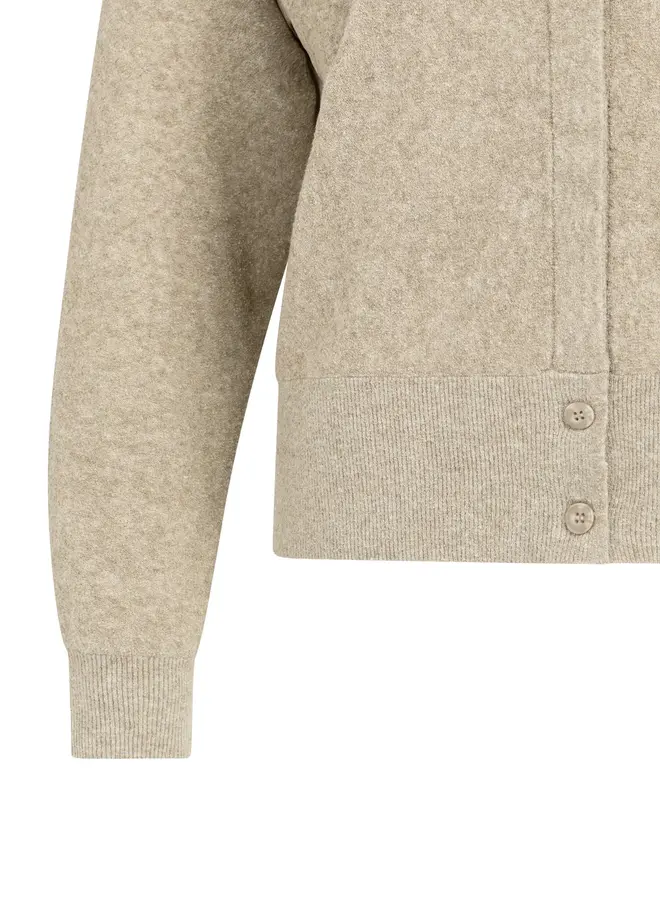 Yaya Vest 01-010156-604 - 611042 Crockery Brown Melange