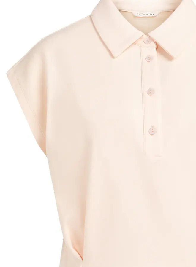 Yaya Top 01-209213-604 - 21110 Creme De Peche Orange