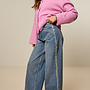 My Jewellery Wide Leg Jeans MJ15030-0600 - Blauw