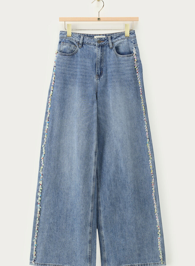 My Jewellery Wide Leg Jean MJ15030-0600 - Blauw