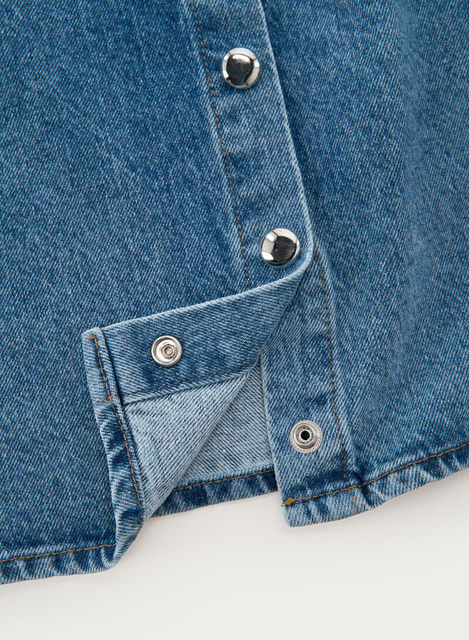 My jewellery Ballon Blouse MJ14395-0600 - Blauw