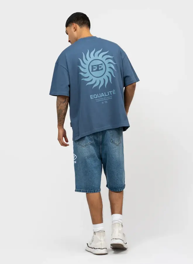 Equalité T-Shirt Sunny EQ.26.2.6.24.314 - 314 Navy & Light Blue