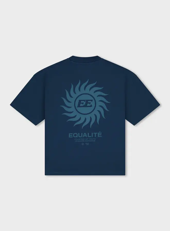 Equalité T-Shirt Sunny EQ.26.2.6.24.314 - 314 Navy & Light Blue